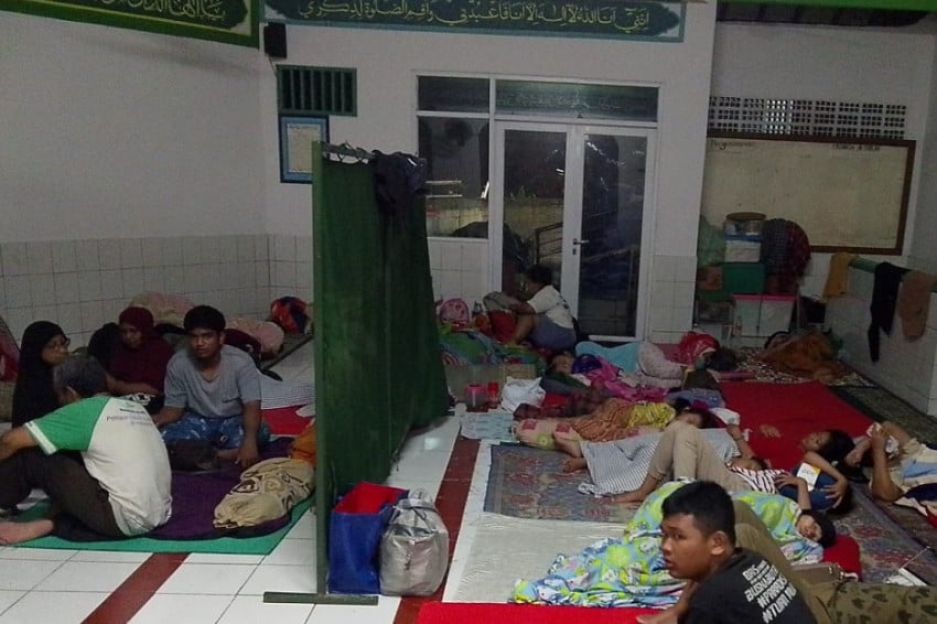 1.600 Warga Mengungsi Akibat Terdampak Banjir Jakarta