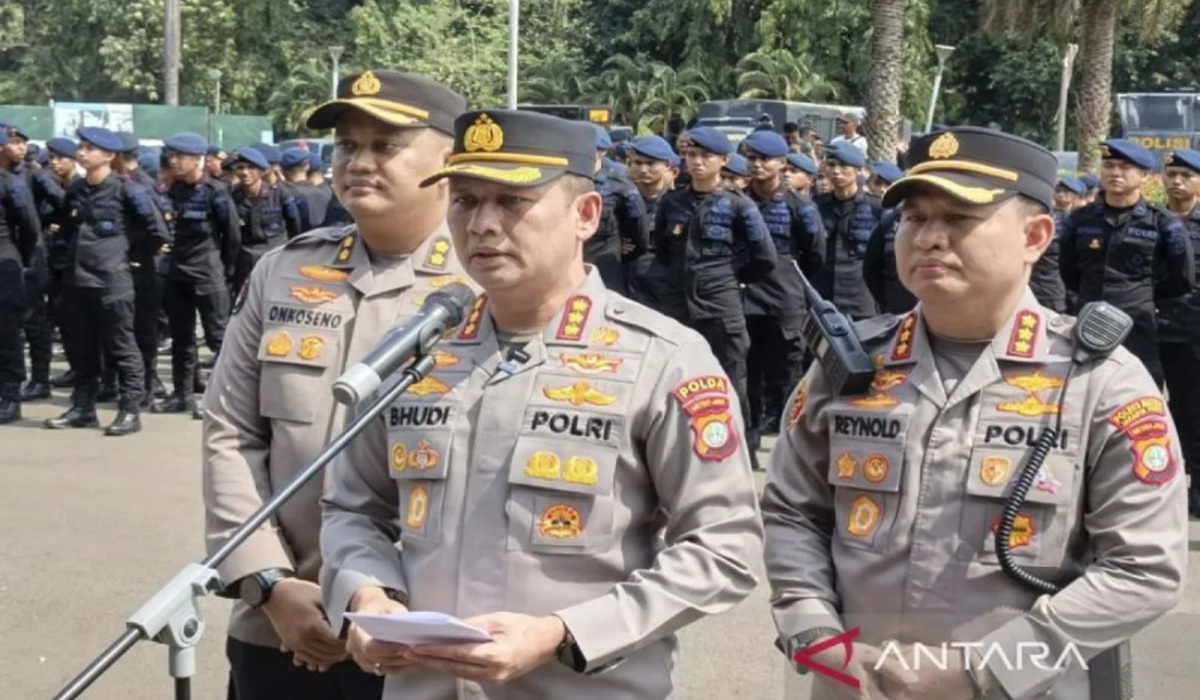 Kawal Aksi Massa di Monas, Polda Metro Tekankan Pelayanan Humanis
